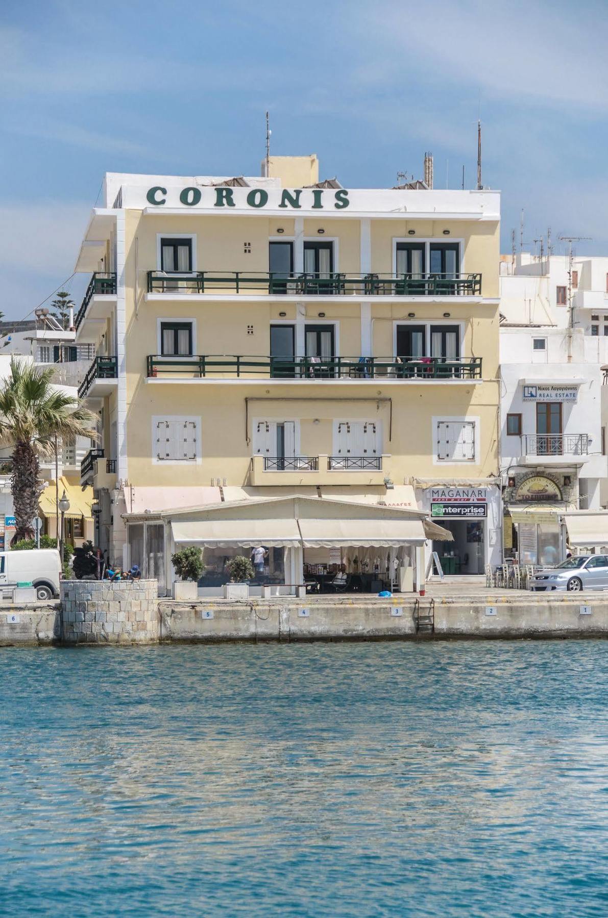 Hotel Coronis Naxos City Екстер'єр фото
