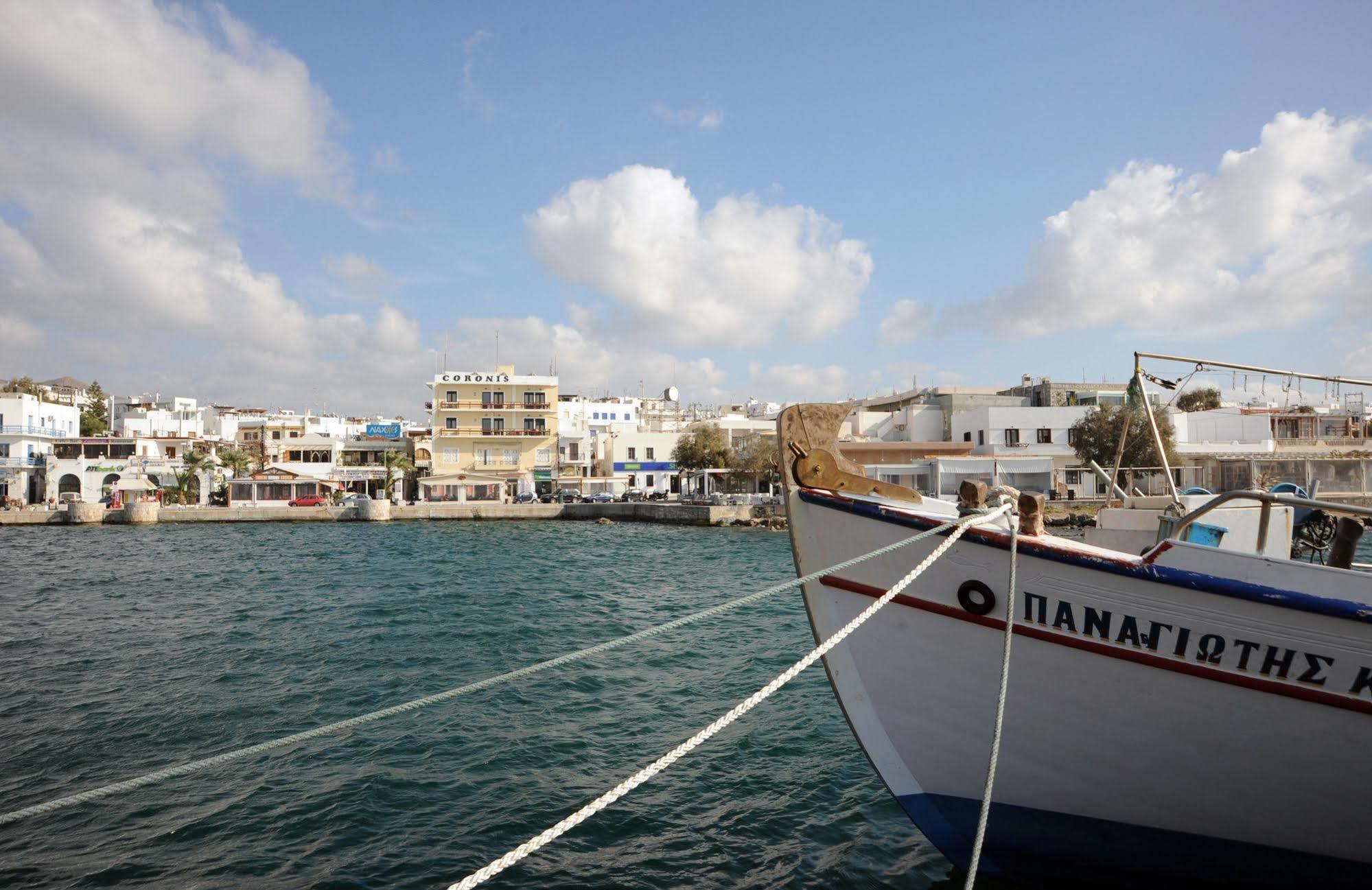 Hotel Coronis Naxos City Екстер'єр фото